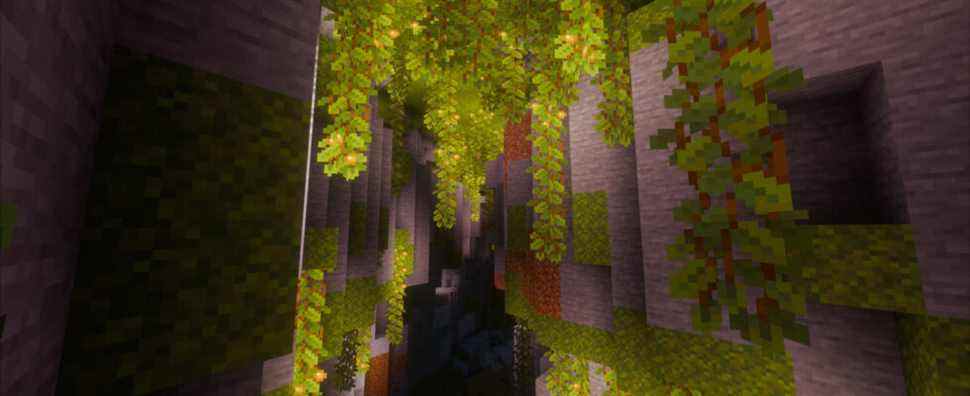 Minecraft Caves & Cliffs Part 2 est enfin là