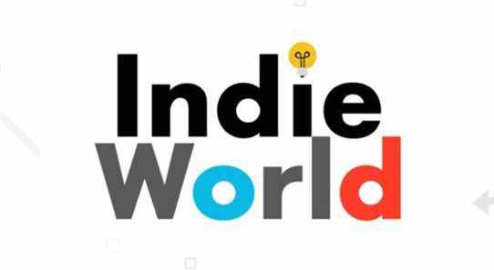 Nintendo organisera une diffusion en direct d'Indie World mercredi