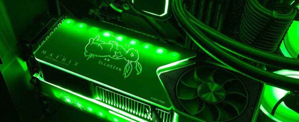 Nvidia offre trois PC inspirés de Matrix, juste pour me rendre jaloux