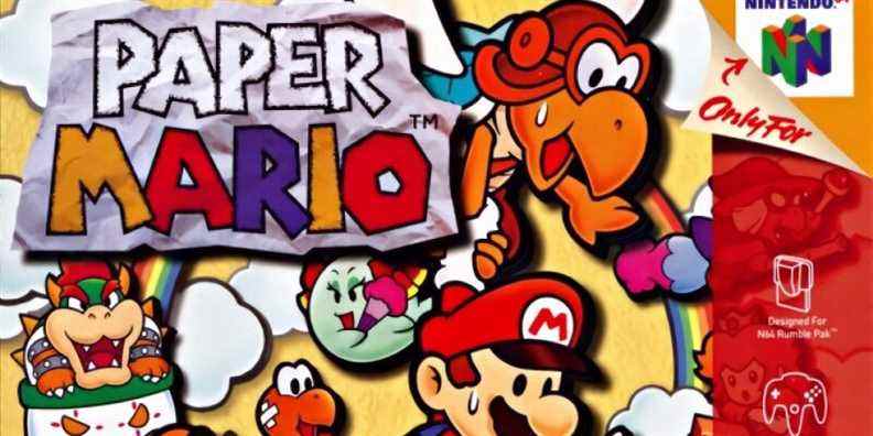 Paper Mario arrive sur Nintendo Switch en ligne la semaine prochaine