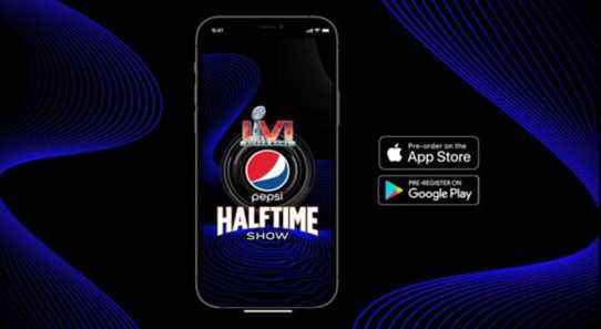 Pepsi lance l'application mobile du Super Bowl LVI Halftime Show