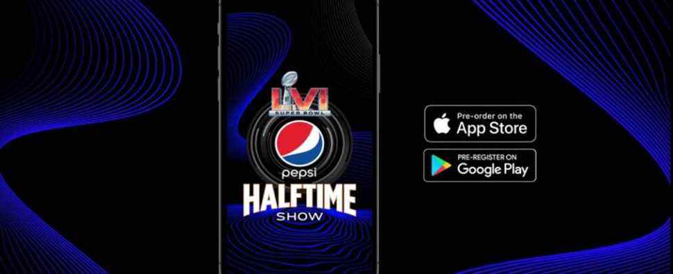 Pepsi lance l'application mobile du Super Bowl LVI Halftime Show