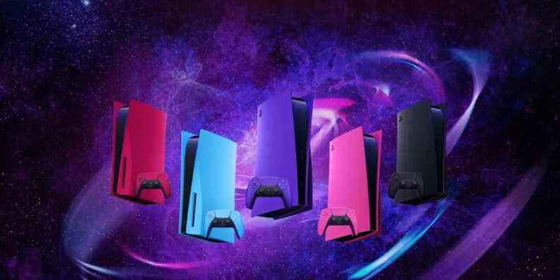 PlayStation annonce des couvertures PS5 et trois nouvelles couleurs DualSense à venir le mois prochain