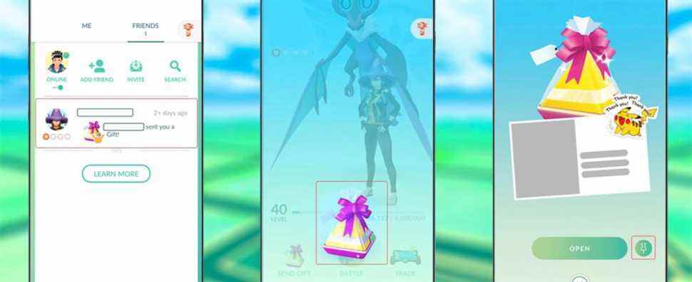 Pokemon GO - Comment enregistrer, trier et supprimer des cartes postales