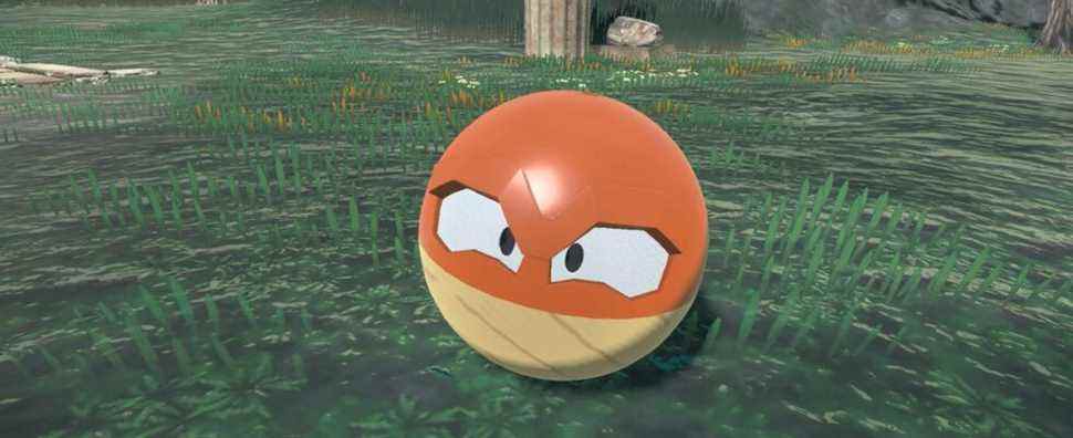 Pokémon Legends : Arceus a un nouveau Voltorb, qui ressemble toujours à une Poké Ball