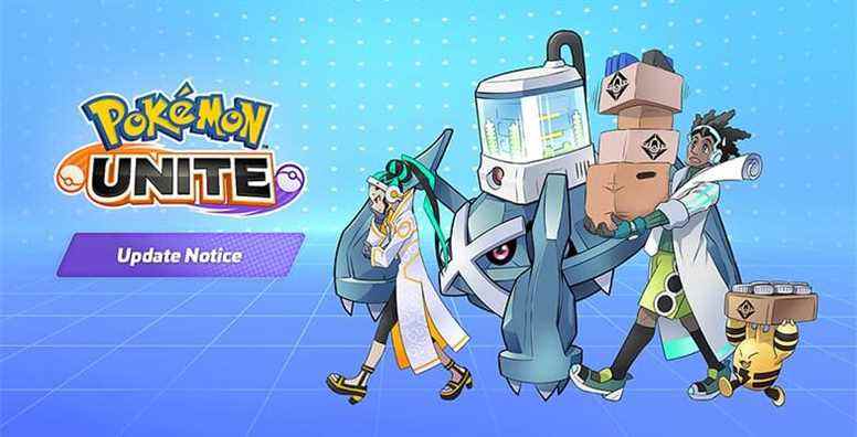 Pokémon Unite a reçu un énorme patch d'équilibrage