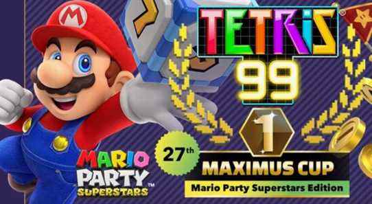Rappel : Déverrouillez un thème spécial Mario Party Superstars dans Tetris 99