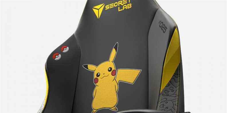 Secretlab dévoile les nouvelles chaises de jeu de la collection Pokémon
