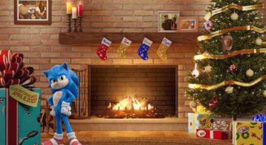 Sonic the Hedgehog célèbre Noël avec Yule Log Livestream
