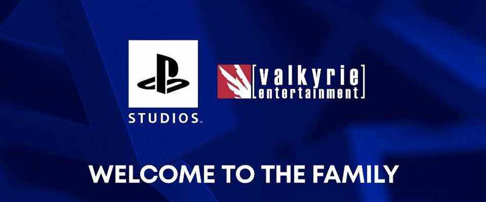 Sony Interactive Entertainment acquiert Valkyrie Entertainment