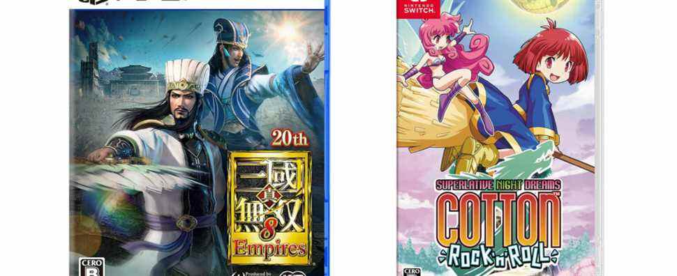 Sorties de jeux japonais de cette semaine : Dynasty Warriors 9 Empires, Cotton Fantasy, plus