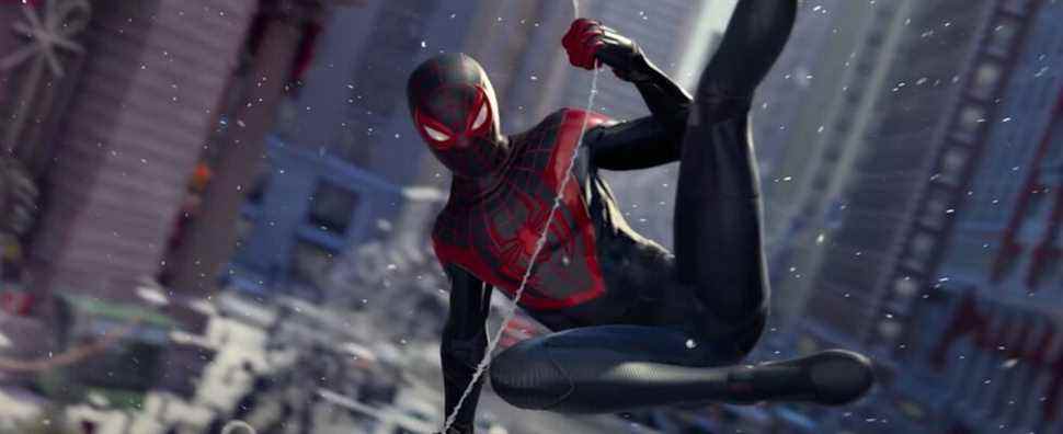 Spider-Man : Miles Morales entre dans le top 10 des ventes à temps pour Noël
