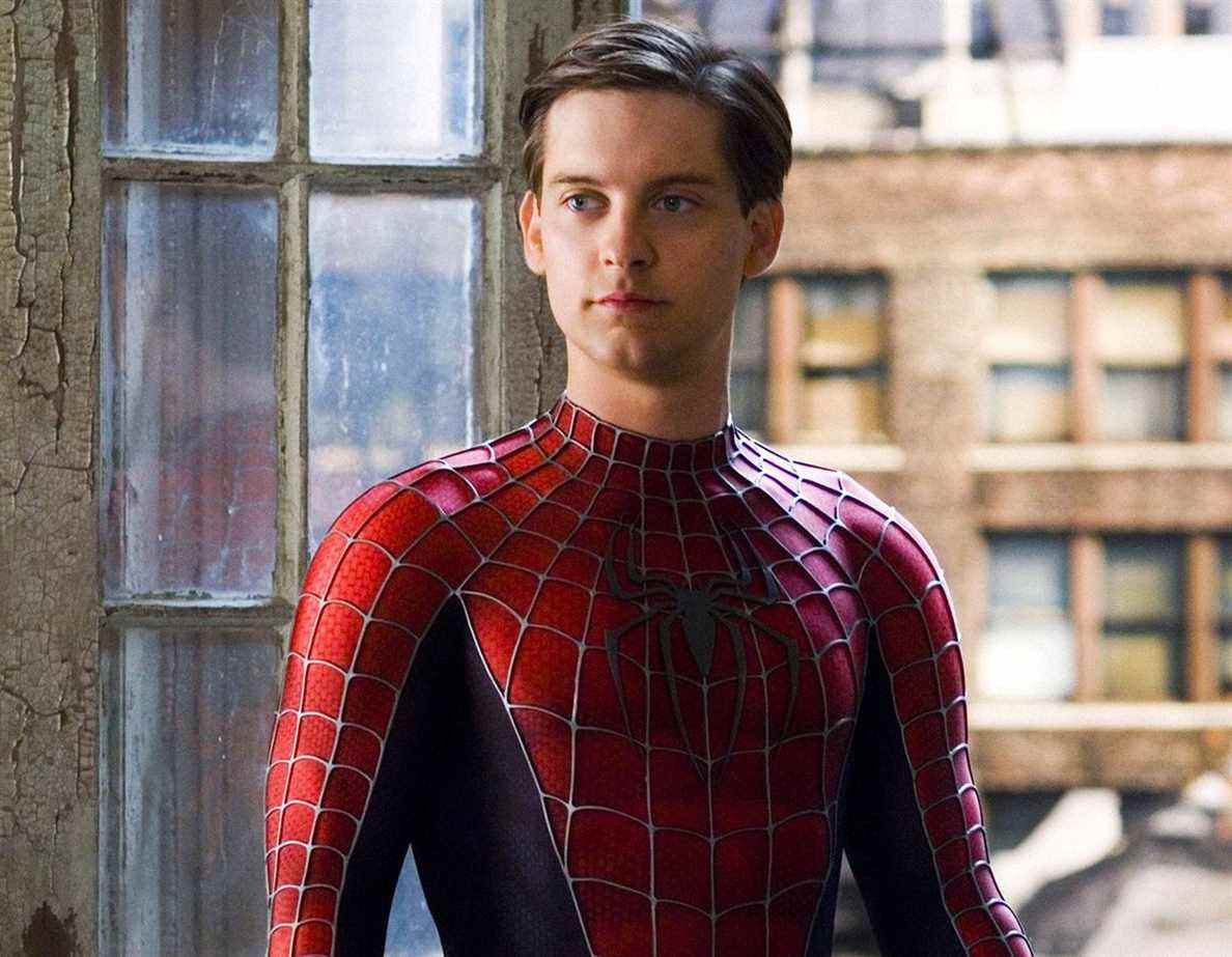 Tobey Maguire dans le rôle de Spider-Man