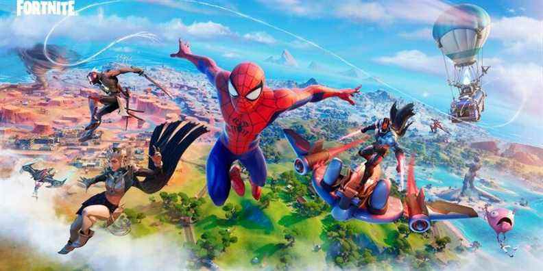 Spider-Man rejoint Fortnite !  Le chapitre 3 propose une île repensée, des mécanismes de jeu coulissants et oscillants, des camps et plus encore !