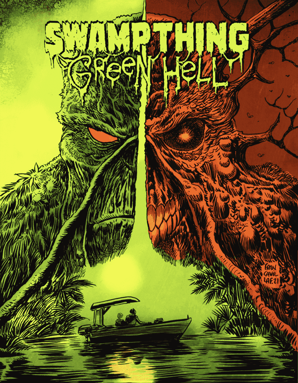Swamp Thing : couverture de la variante Green Hell #1