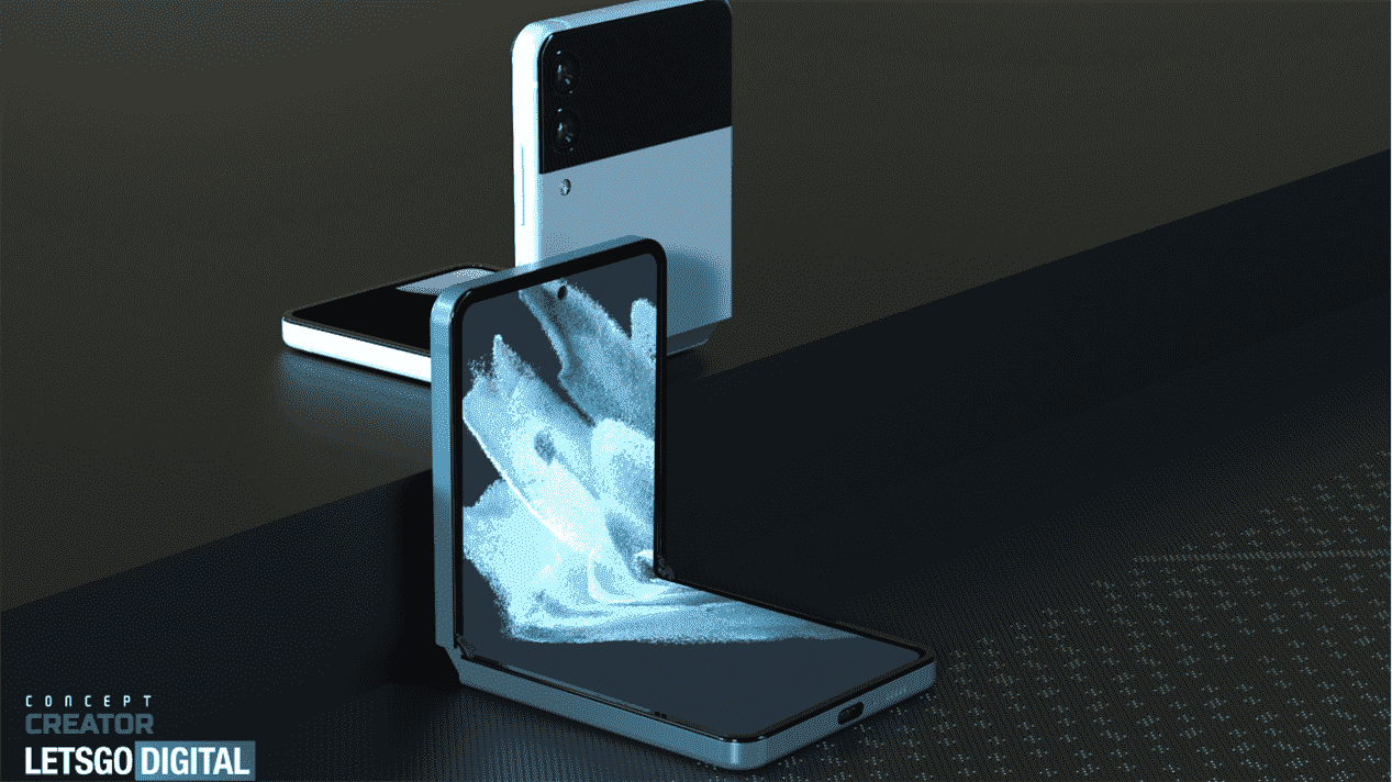 téléphones les plus attendus : rendus du Samsung Galaxy Z Flip 3