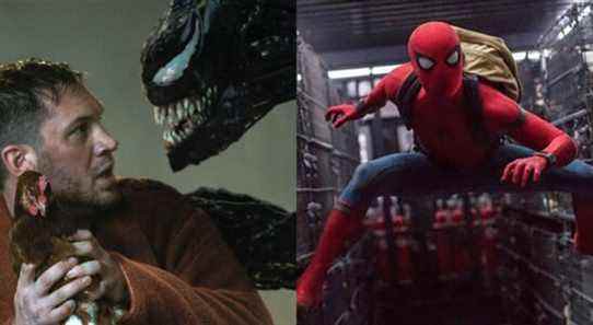 Tom Hardy a tourné la scène post-crédits de Venom 2 sur Spider-Man: No Way Home Set