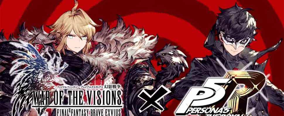 War of The Visions: le crossover Final Fantasy Brave Exvius Persona 5 expliqué
