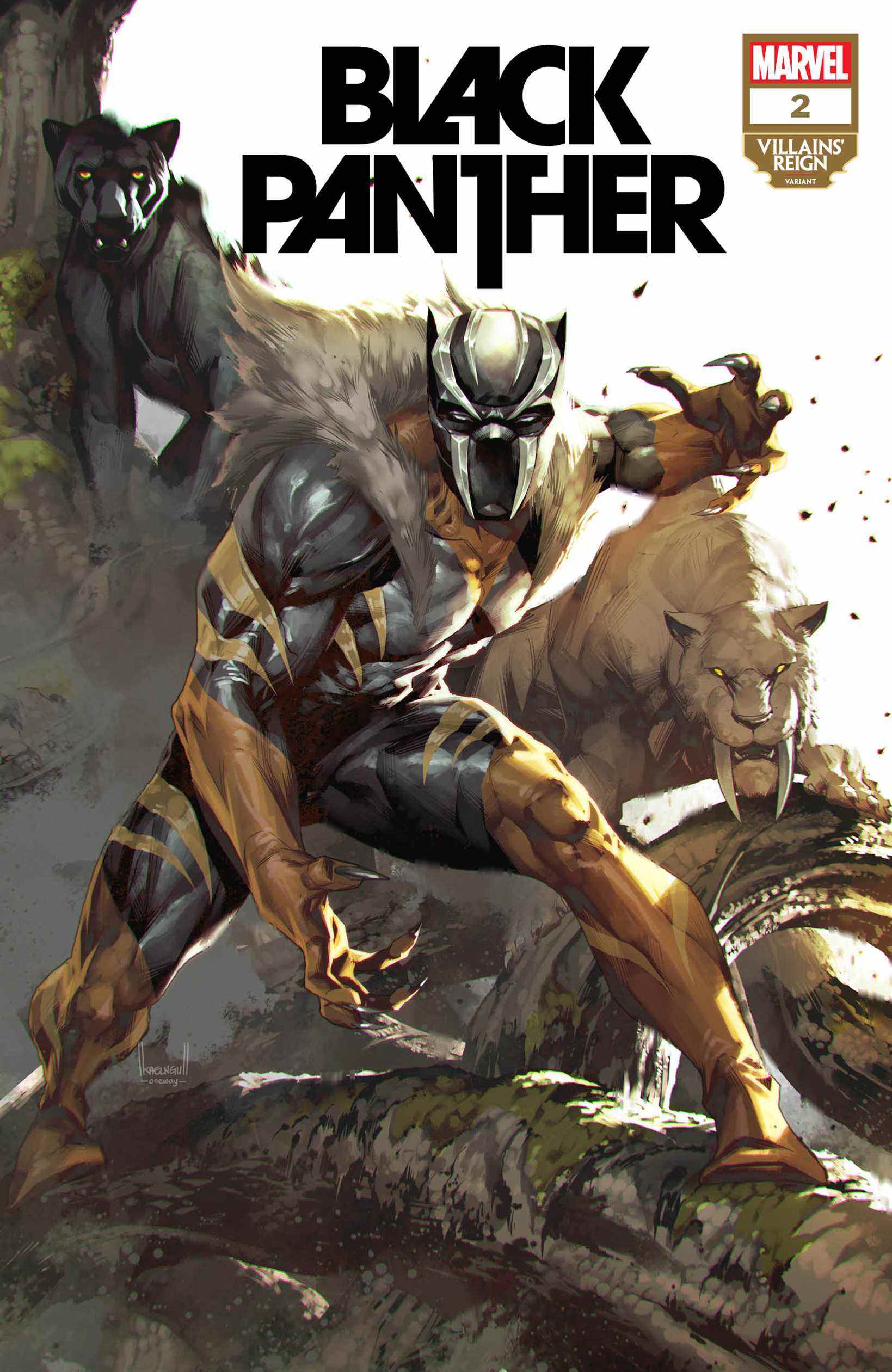 Couvertures des variantes de Marvel's Villains' Reign