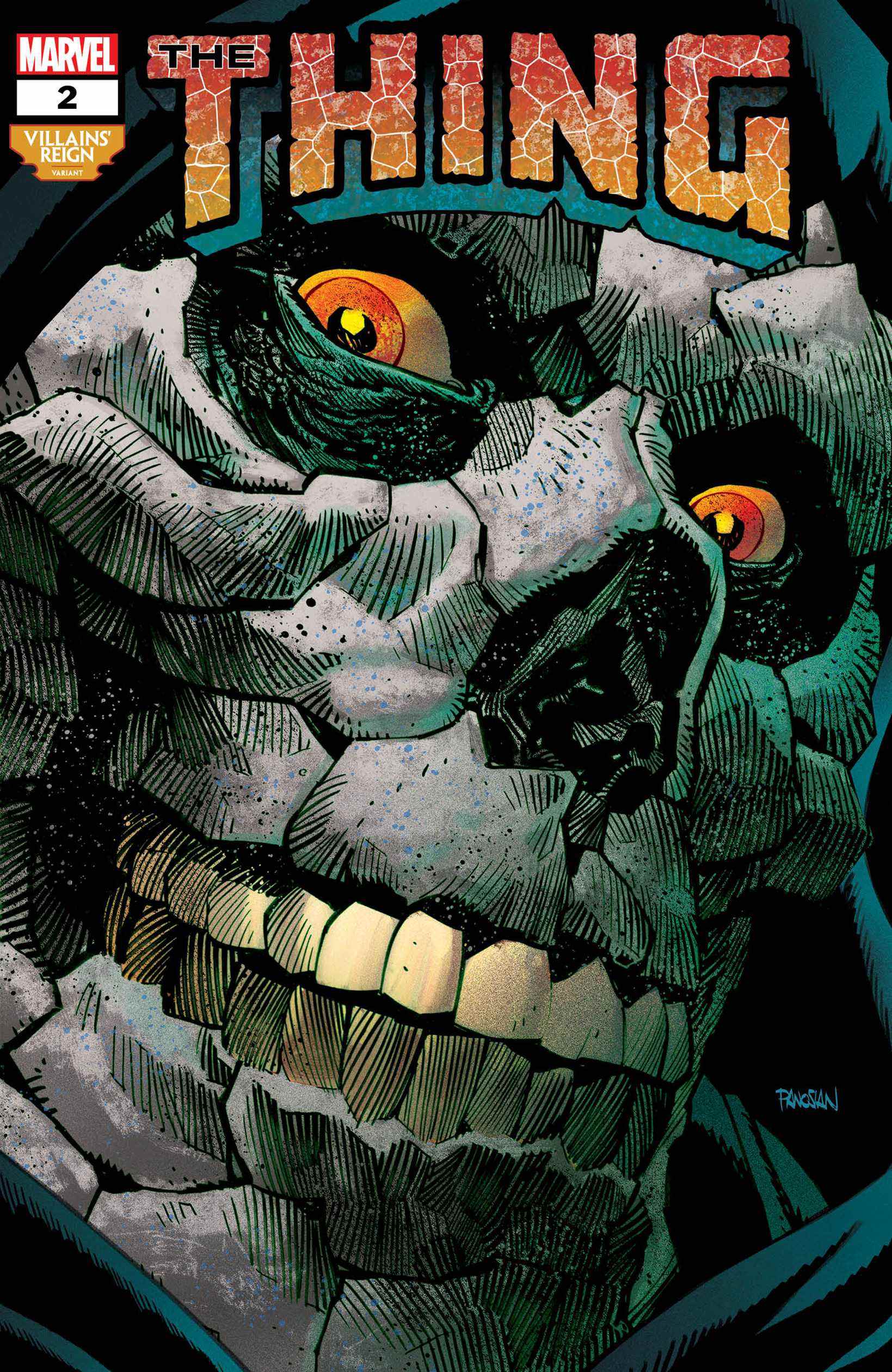 Couvertures des variantes de Marvel's Villains' Reign
