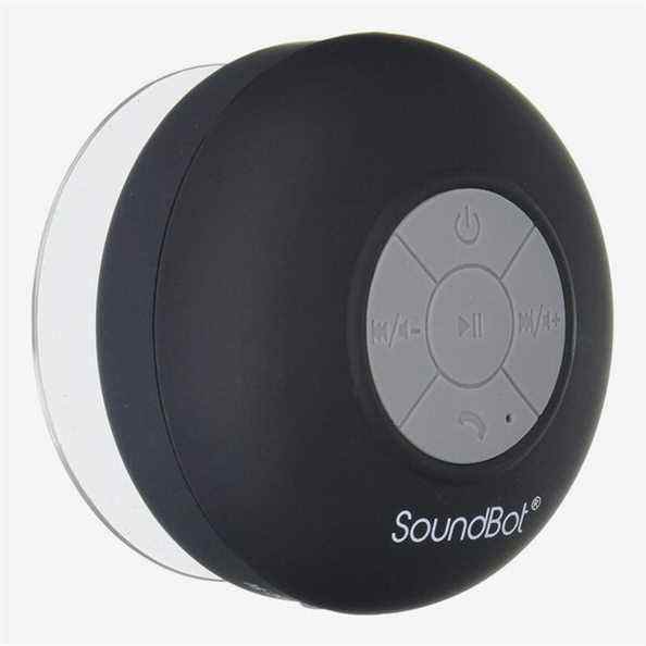 Haut-parleur de douche Bluetooth 3.0 résistant à l'eau SoundBot SB510 HD