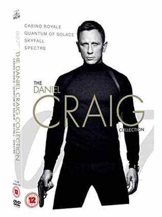James Bond - Pack de 4 DVD de la collection Daniel Craig