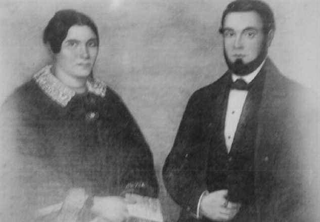Portraits récupérés et restaurés de Maria Carolina Bastos Sampaio et Jose Antonio Sampaio, la belle-mère et le beau-père du suspect.