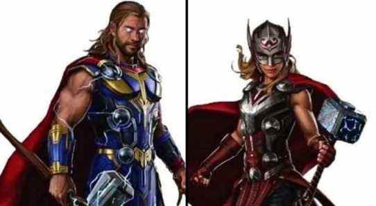 Thor: Love & Thunder Promo Art révèle Thor et The Mighty Thor