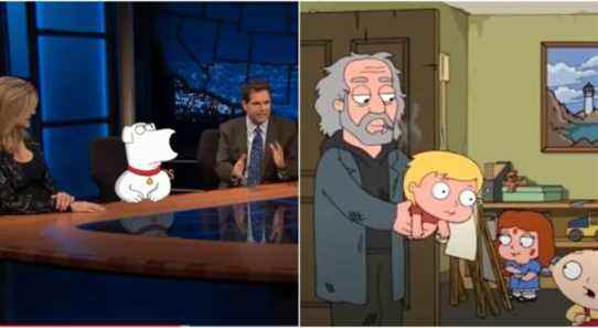 Family Guy : Les 13 pires choses que Brian ait jamais faites