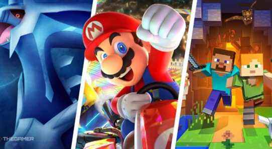 Les jeux Nintendo Switch établissent leur domination au cours de la nouvelle année