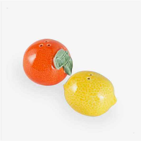 Salières et poivrières Kimdio à l'orange et au citron