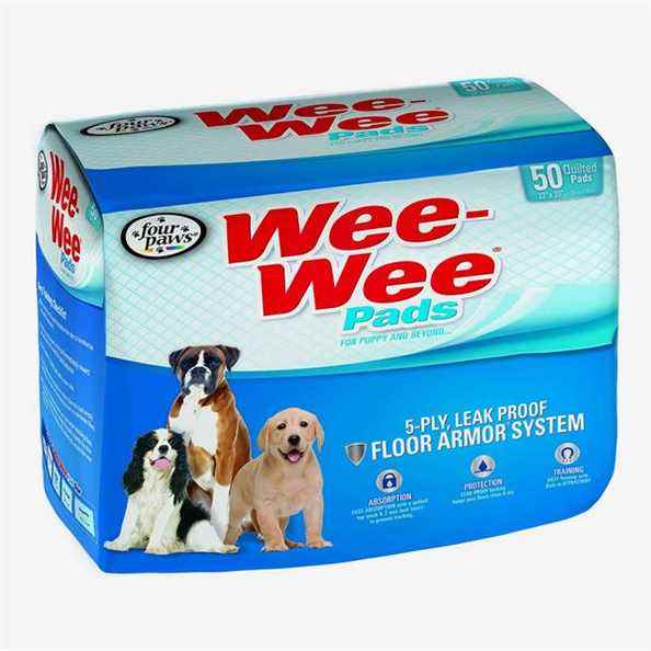 Coussinets de pipi pour chiots Wee-Wee de Four Paws pour chiens