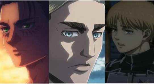 L'Attaque des Titans : les 13 personnages qui ont le plus changé tout au long de l'anime
