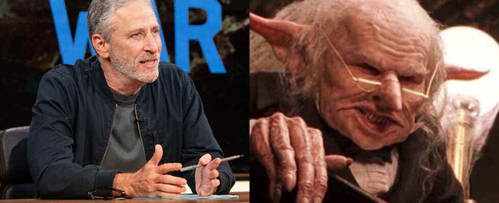 Jon Stewart qualifie d'antisémite la représentation des gobelins dans Harry Potter de JK Rowling