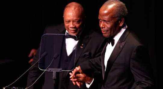 Quincy Jones se souvient de Sidney Poitier : "Tu me manqueras pour toujours, mon cher frère"