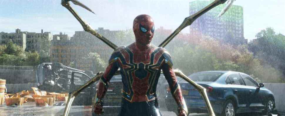 La star de retour de Spider-Man s'est faufilée pour regarder No Way Home avec sa co-star lors de la soirée d'ouverture