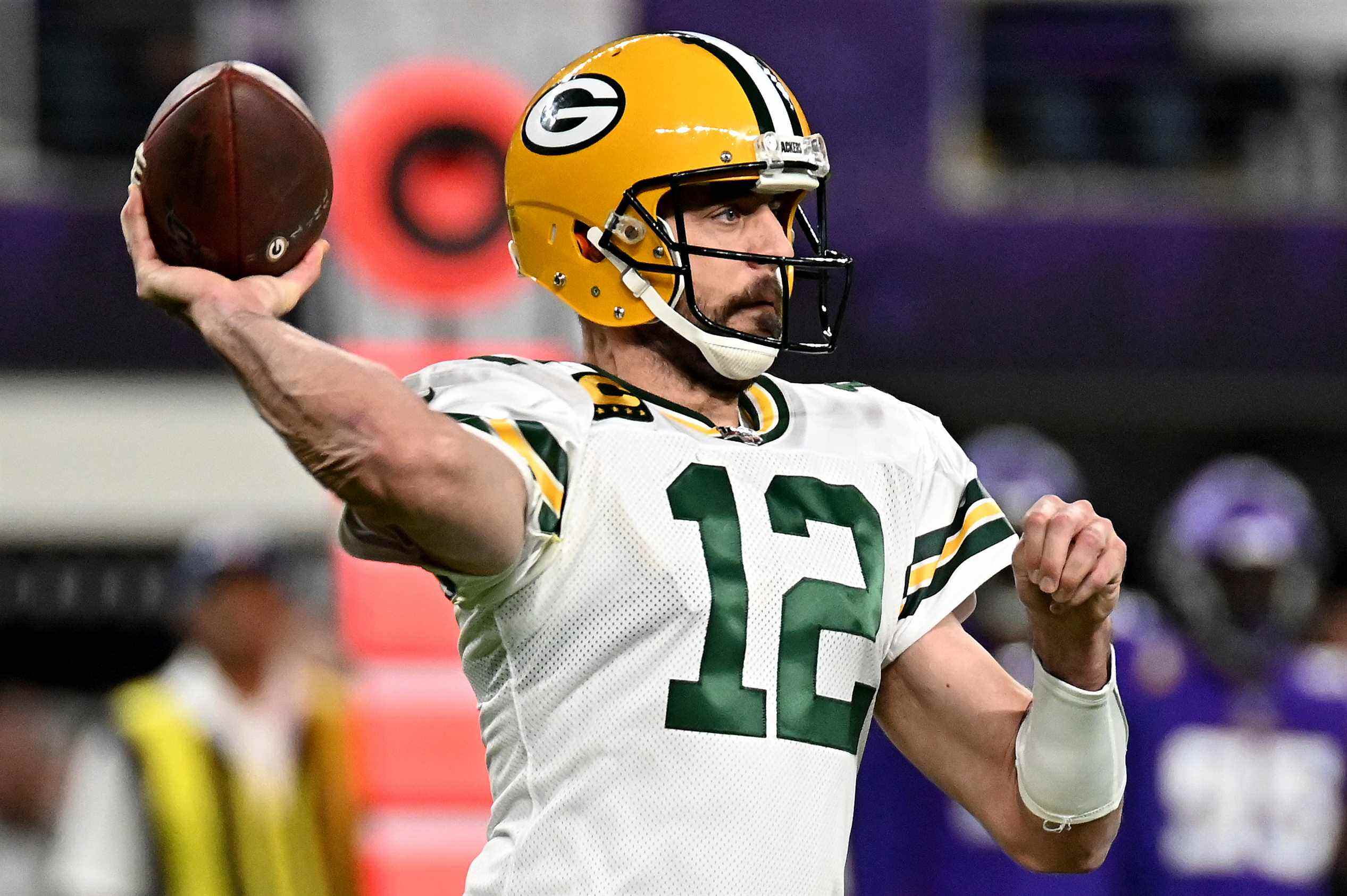 Aaron Rodgers, quarterback des Green Bay Packers, a actuellement de fortes chances de gagner le Super Bowl 2022