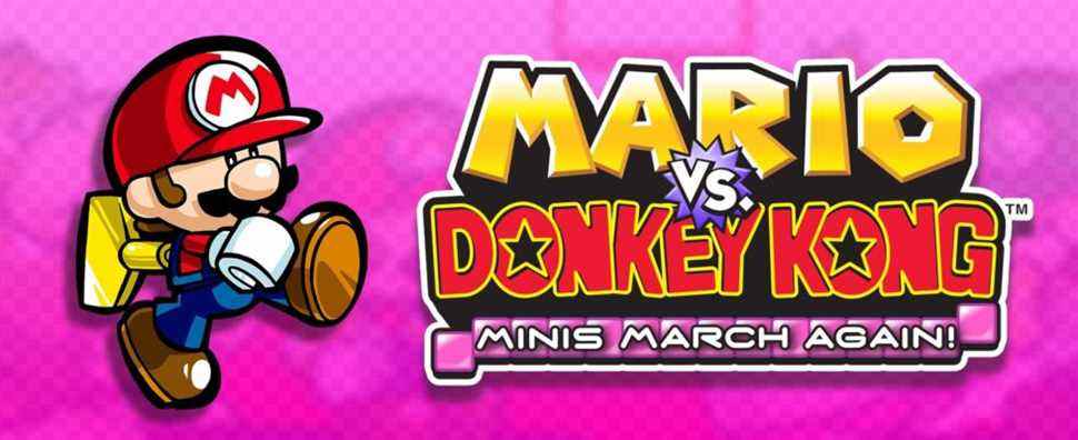 Revue rétro : Mario VS.  Donkey Kong : les minis marchent encore !