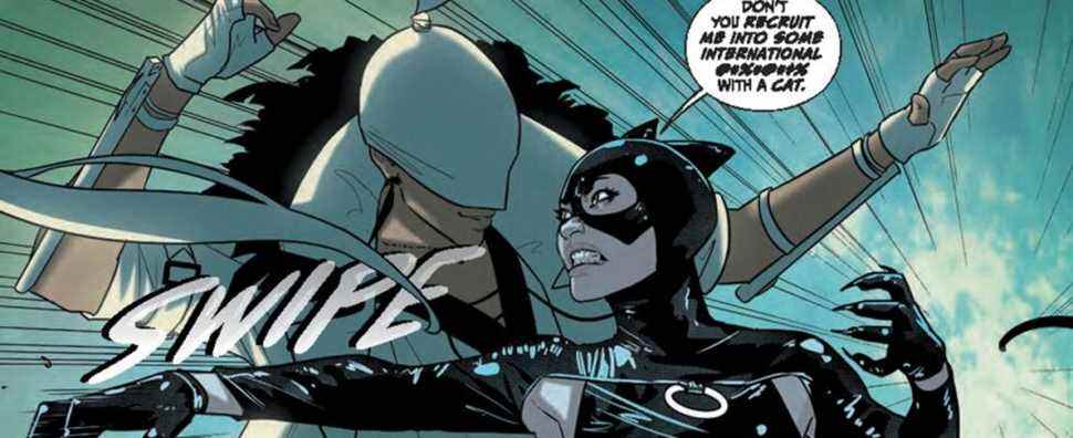 Catwoman retrouve une ancienne flamme (et rencontre un nouvel homme mystérieux) alors que Tini Howard reprend la bande dessinée en cours de DC