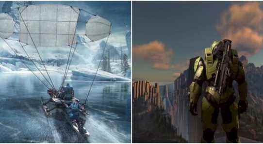 Halo Infinite vs.  Gears 5 : lequel a le meilleur monde ouvert ?