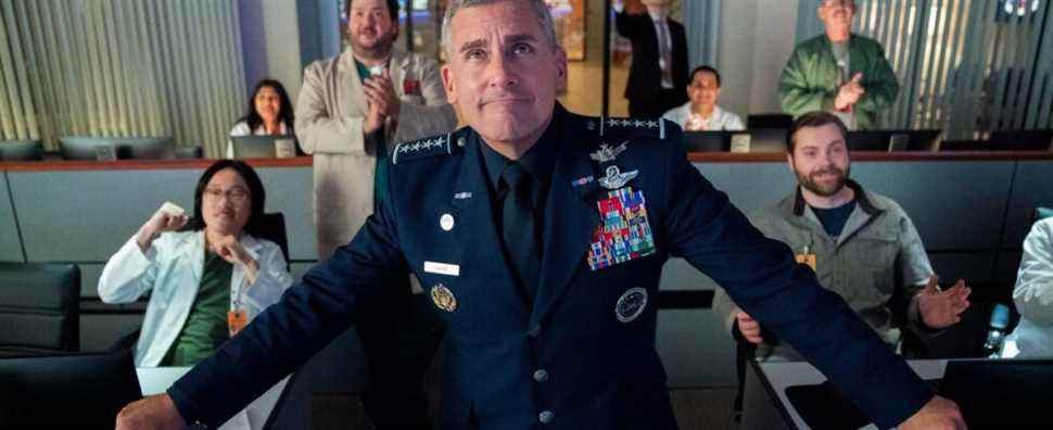 Force spatiale : deuxième saison ;  Netflix prépare la première de la série Steve Carell en 2022