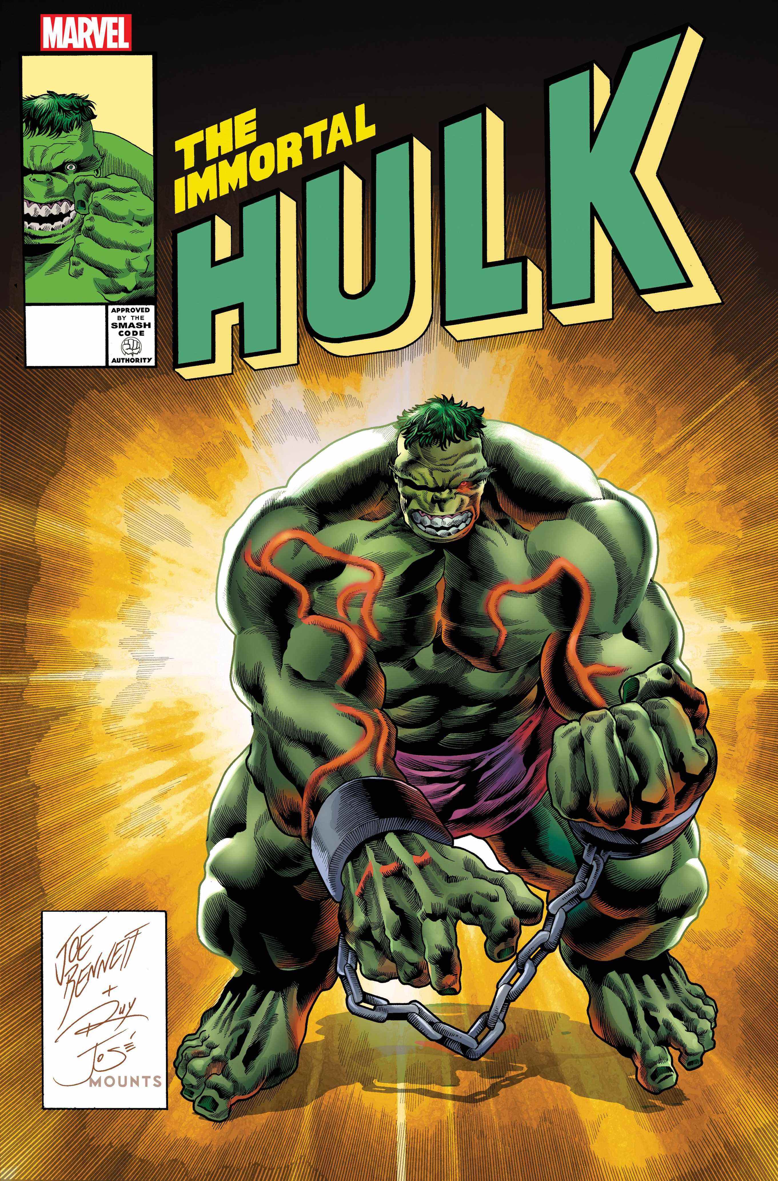 Couverture de la variante Immortal Hulk #50