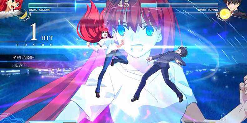 Melty Blood: Type Lumina – Aoko Aozaki contre Shiki Tohno gameplay #2