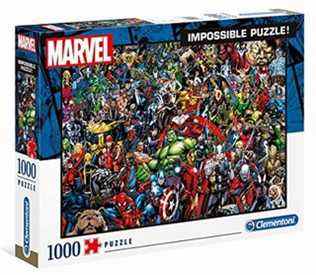 Super-héros Marvel 1000 pièces « Puzzle impossible »