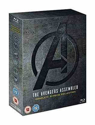 Avengers : 1-4 coffret Blu-ray complet comprenant un disque bonus [2019] [Region Free]