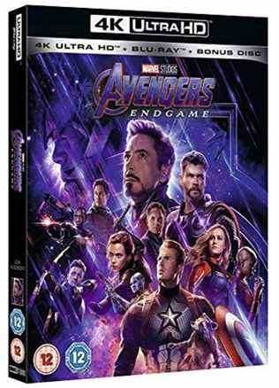 Avengers: Endgame 4K comprend un disque bonus [Blu-ray] [2019] [Region Free]