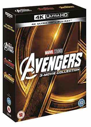 Collection Avengers (1-3 coffrets) [UHD] [Blu-ray] [2018] [Region Free]