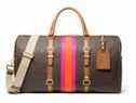 Michael Michael Kors Bedford Travel Extra-Large Logo Stripe Weekender Bag, 498 $.  