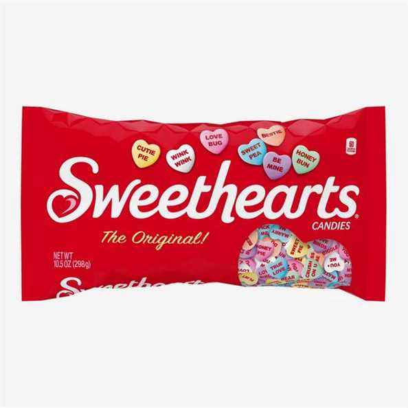 Sachet de bonbons Sweethearts Valentine's Heart