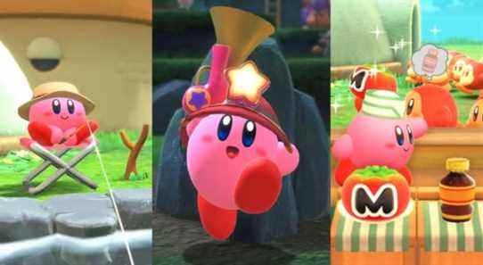 Kirby et les sous-jeux de Forgotten Land pourraient faire partie de l'aventure principale